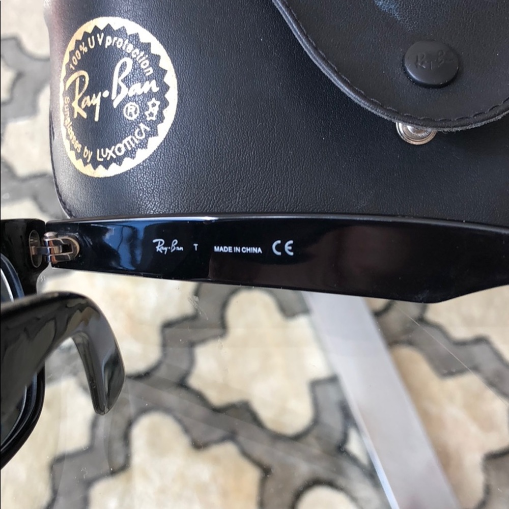 RayBan RX sunglass frames and case - Picture 2 of 6